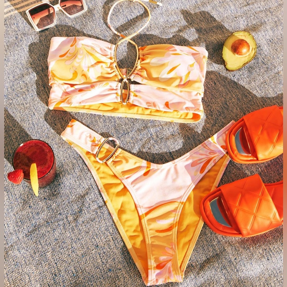 RIVER ISLAND Bikini Set, Size 10